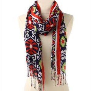 Vera Bradley fringe scarf retired Sun valley NWT